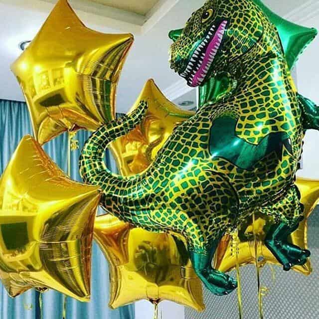 901754_Шар_(33_84_см)_Фигура_Динозавр_Тираннозавр_1_шт_1